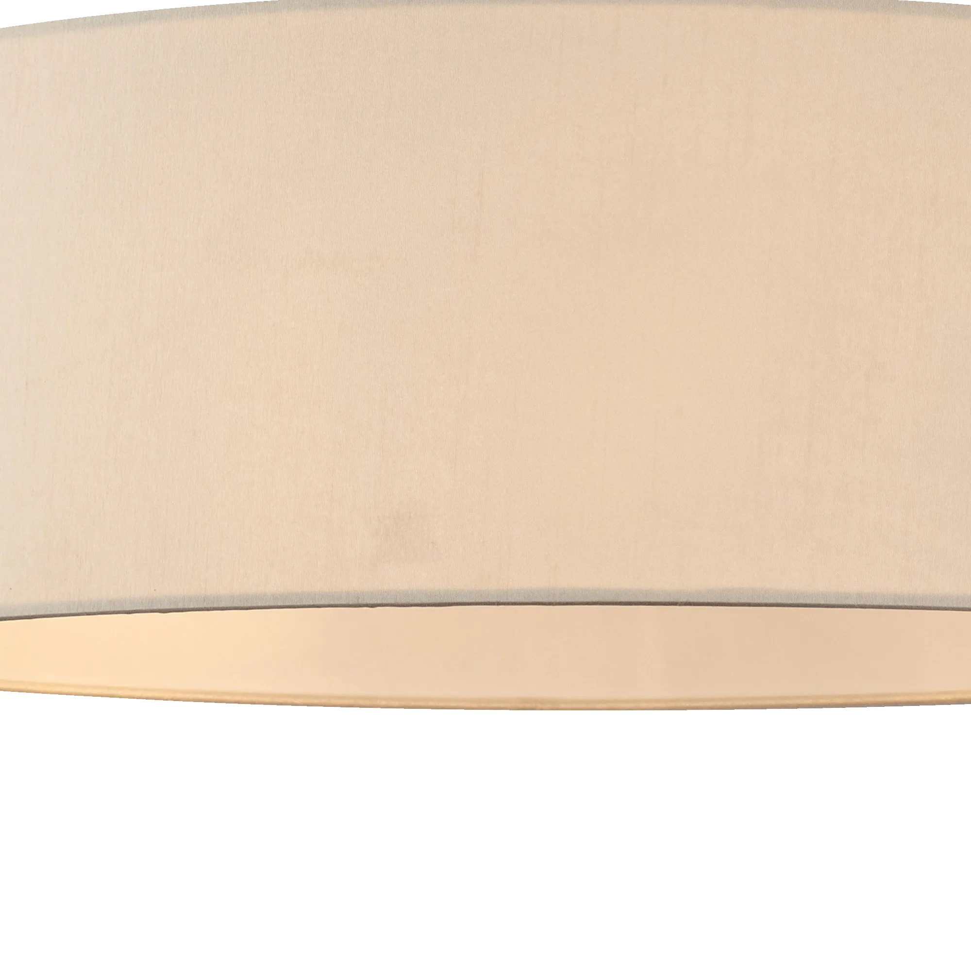 Baymont 45cm, Semi Flush 3 Light Polished Chrome, Ivory Pearl/White DK0692  Deco Baymont CH IV